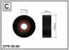 Ролик натяжителя ремня генератора Рено Кенго 1.5 Dci | Caffaro CFR 05-94