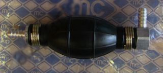 Насос подкачки топлива Рено Кенго  (груша) (угл/прям) 8mm (метал) | METALCAUCHO  MC02009 ― Vivaro